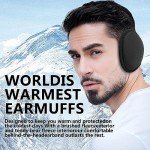 Men's Adjustable Winter Ear Muffs - 2 Pack