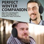 Men's Adjustable Winter Ear Muffs - 2 Pack