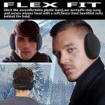Men's Adjustable Winter Ear Muffs - 2 Pack