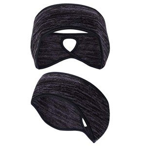 Fleece Ponytail Headband for Winter Sports