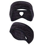 Fleece Ponytail Headband for Winter Sports
