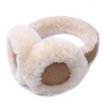 Men's Genuine Sheepskin Foldable Winter Earmuffs