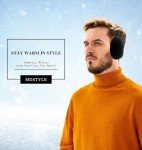 Men’s Adjustable Fleece Ear Muffs for Winter