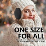 Men's Adjustable Winter Ear Muffs - 2 Pack