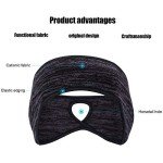 Fleece Ponytail Headband for Winter Sports