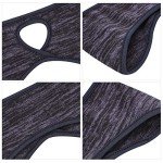 Fleece Ponytail Headband for Winter Sports