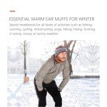 RHYOCIYE Stretchy Winter Ear Muffs for Men