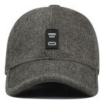 Warm Wool Dad Hat with Earmuffs for Men