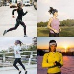 Men's Stretchy Ear Warmers & Headband Set – Gray/Dark Blue