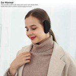 Men’s Soft Fleece Bandless Ear Warmers Earmuffs