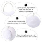 Cozy Pearl Headband Earmuffs for Men and Women