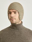 FEOYA Unisex Knit Beanie with Ear Muffs
