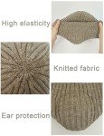 FEOYA Unisex Knit Beanie with Ear Muffs