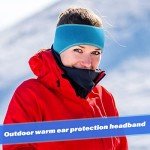 Fleece Ear Warmers Headband for Cold Weather