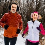 Men's Black Faux Fleece Winter Earmuffs