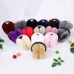 Men's Black Faux Fleece Winter Earmuffs