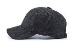 YAKER Men's Warm Wool Baseball Cap with Earmuffs