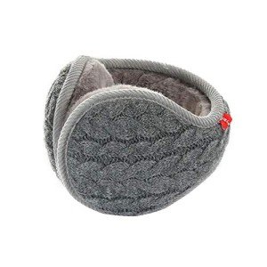 Men's Grey Winter Warm Earmuffs