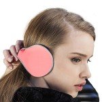 Adjustable Waterproof Faux Fur Ear Warmers - Pink