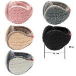 Men's Grey Winter Warm Earmuffs