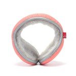 Adjustable Waterproof Faux Fur Ear Warmers - Pink