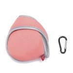 Adjustable Waterproof Faux Fur Ear Warmers - Pink