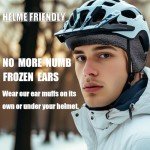 Men's Double-Layer Winter Ear Warmers Earmuffs