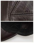 Men's Leather Ear Flap Winter Hunting Hat