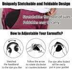 Foldable Fleece Ear Warmers for Men and Women