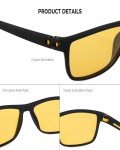 Men's Polarized Night Vision Driving Glasses