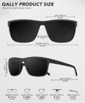 Men's Polarized Sunglasses - Lightweight Square Design
