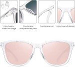 Men's Classic Retro Polarized Sunglasses with UV Protection