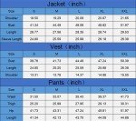 Men's Christmas Print 3-Piece Slim Suit Set