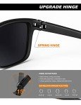 Polarized Men's Sunglasses with Lightweight Frames
