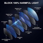 Men's Classic Retro Polarized Sunglasses with UV Protection