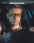 Men's Polarized Night Driving Glasses - Anti Glare