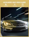 Men's Polarized Night Driving Glasses - Anti Glare