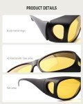 Men's Polarized Night Driving Glasses - Anti Glare