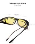 Men's Polarized Night Driving Glasses - Anti Glare
