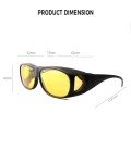 Men's Polarized Night Driving Glasses - Anti Glare