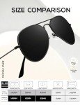 KALIYADI Classic Polarized Aviator Sunglasses - 3 Pack
