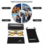 Retro Square Aviator Sunglasses for Men and Women