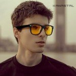 Night Vision Driving Glasses with Yellow Lenses