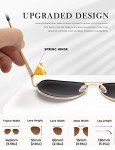 Polarized Aviator Sunglasses for Men - UV 400