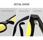 Night Vision Driving Glasses with Yellow Lenses
