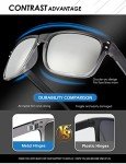 Retro Polarized Sunglasses for Men and Women