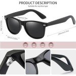 Trendy Polarized Square Sunglasses for Men