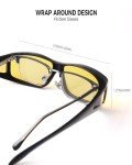 FIMOSON Polarized Night Driving Glasses for Men