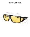 FIMOSON Polarized Night Driving Glasses for Men