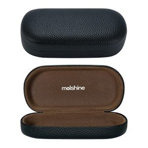 Molshine Classic Hard Shell Sunglasses Case - Black